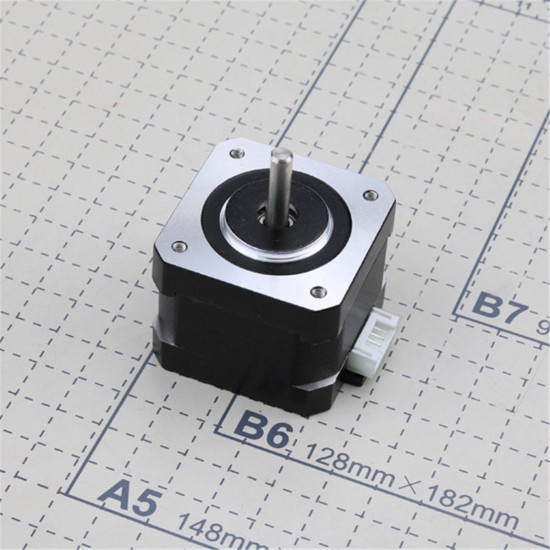 42HS34-1304A 1.8° Hybrid Stepper Motor 2 Phase For Laser Engraver Machine CNC Router