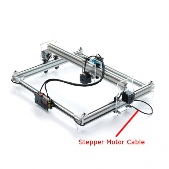 850mm 4 Pin Stepper Motor Connector Wire Cable for A3 A5 Laser Engraving Machine 850mm 4 Pin Stepper Motor Connector Wire Cable for A3 A5 Laser Engraving Machine