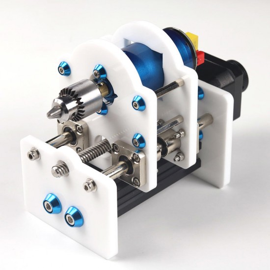 Z Axis & Spindle Motor Drill Chunk Integrated Set DIY Upgrade Kit for Laser Engraver CNC Router Z Axis & Spindle Motor Drill Chunk Integrated Set DIY Upgrade Kit for Laser Engraver CNC Router