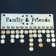 Laser Engraving Family Friends Birthday Reminder Calendar Wall Hanging Crafts DIY Wooden Board Plaques Home Decorations