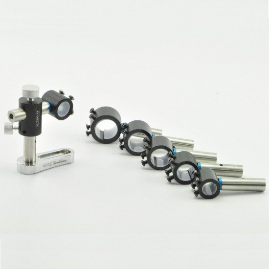 HT2 Two Laser Axis 360° Positioning Shockproof Bracket Holder for 13.5mm-21.5mm Laser Module