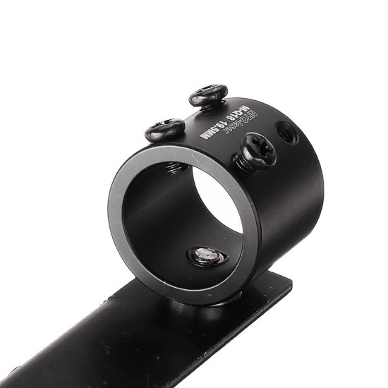 13.5mm-23.5mm Laser Module Pointer Holder Adjustable Height Horizontal Position Wall Mount Clamp Bracket