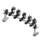 5 in 1 Laser Module Holder 360° Adjustable Wall Ceiling Mount Clamp Bracket 13.5mm-23.5mm