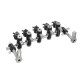 5 in 1 Laser Module Holder 360° Adjustable Wall Ceiling Mount Clamp Bracket 13.5mm-23.5mm 5 in 1 Laser Module Holder 360° Adjustable Wall Ceiling Mount Clamp Bracket 13.5mm-23.5mm