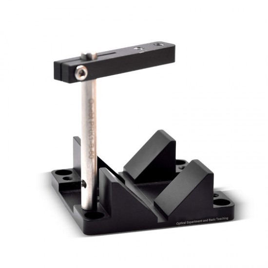 V-Shaped Clamper Laser Clamp with Adjustable Height Optical Frame Bracket Optics Equipment Multifunctional