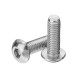 M5SH6 50Pcs M5 Stainless Steel Hex Socket Button Head Screw Bolt 8-30mm Optional Length