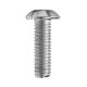 M5SH6 50Pcs M5 Stainless Steel Hex Socket Button Head Screw Bolt 8-30mm Optional Length