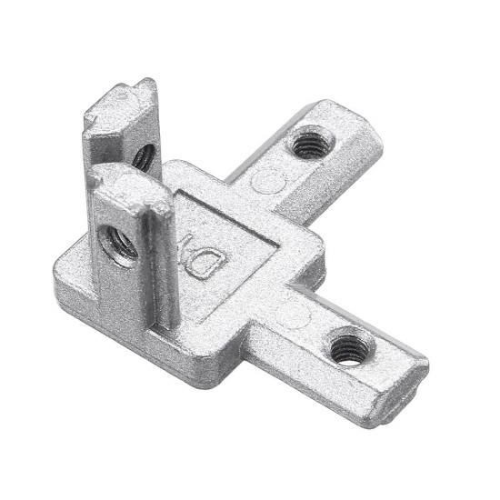 CJ20 T Slot 3 Way 90 Degree Inside Corner Connector Joint Bracket for 2020 Series Aluminum Profile CJ20 T Slot 3 Way 90 Degree Inside Corner Connector Joint Bracket for 2020 Series Aluminum Profile