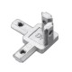 CJ20 T Slot 3 Way 90 Degree Inside Corner Connector Joint Bracket for 2020 Series Aluminum Profile CJ20 T Slot 3 Way 90 Degree Inside Corner Connector Joint Bracket for 2020 Series Aluminum Profile