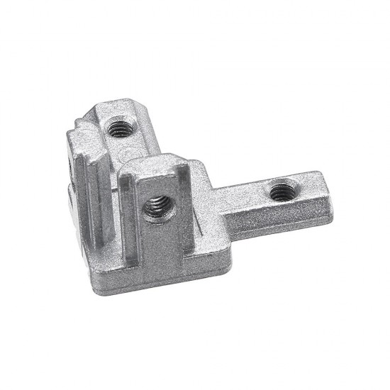 CJ20 T Slot 3 Way 90 Degree Inside Corner Connector Joint Bracket for 2020 Series Aluminum Profile CJ20 T Slot 3 Way 90 Degree Inside Corner Connector Joint Bracket for 2020 Series Aluminum Profile
