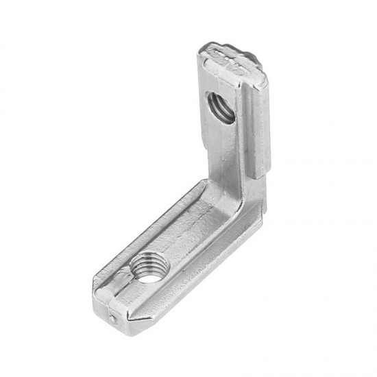 LJ20 5Pcs T Slot L Shape Inside Corner Connector Joint Bracket for 2020 Series Aluminum Profile