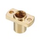 T8 Lead Screw Copper Anti-Backlash Spring Loaded Nut Pitch 2mm Lead 4mm Laser Accessories T8 Lead Screw Copper Anti-Backlash Spring Loaded Nut Pitch 2mm Lead 4mm Laser Accessories