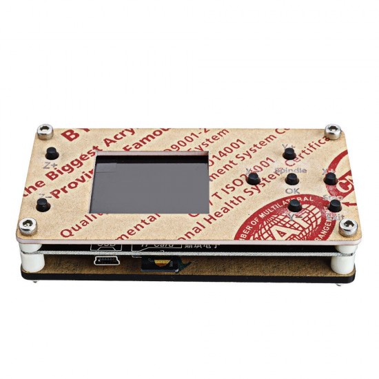 Upgraded 3 Axis GRBL USB Driver Offline Controller Control Module LCD Screen SD Card for CNC 1610 2418 3018 Wood Router Laser Engraving Machine Upgraded 3 Axis GRBL USB Driver Offline Controller Control Module LCD Screen SD Card for CNC 1610 2418 3018 Wood Router Laser Engraving Machine