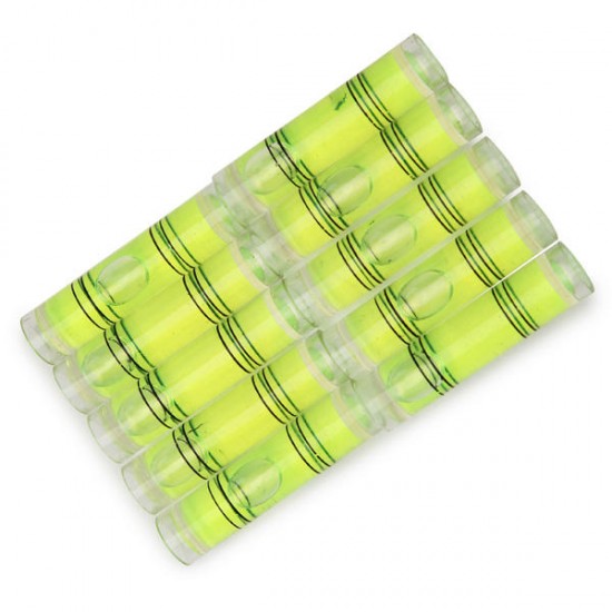 10pcs 9x40mm Cylindrical Bubble Spirit Level Set For Professional Measuring And Normal Use 10pcs 9x40mm Cylindrical Bubble Spirit Level Set For Professional Measuring And Normal Use