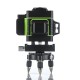 12 Greeen Lines Laser Level Measuring DevicesLine 360 Degree Rotary Horizontal And Vertical Cross Laser Level with Base