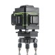 12 Greeen Lines Laser Level Measuring DevicesLine 360 Degree Rotary Horizontal And Vertical Cross Laser Level with Base