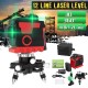 12 Line 360 Horizontal Vertical Cross Green Light 3D Laser Level Self-Leveling Measure Super Powerful Laser Beam 12 Line 360 Horizontal Vertical Cross Green Light 3D Laser Level Self-Leveling Measure Super Powerful Laser Beam
