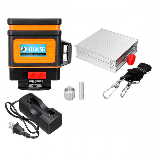 12 Line Green Light Laser Level 3D 360° Level Self-leveling RC/APP Control Floor Tile 12 Line Green Light Laser Level 3D 360° Level Self-leveling RC/APP Control Floor Tile
