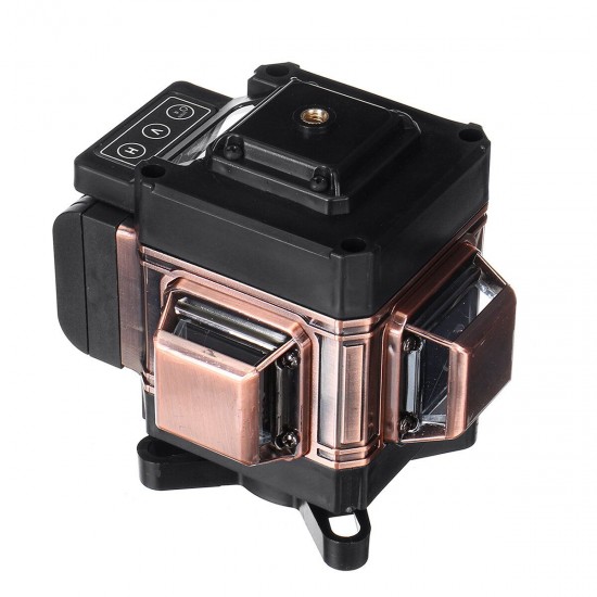 12 Line Laser Level Green Light Auto Self Leveling Cross 360° Rotary Measuring 12 Line Laser Level Green Light Auto Self Leveling Cross 360° Rotary Measuring