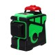 12 Line Laser level 3D 360° Self Leveling Rotary Cross Laser Level Multi Line Green light / Blue light