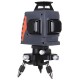 12 Lines 360 Degree Horizontal Vertical Cross 3D Red Laser Level Self Leveling