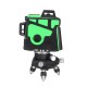 12 Lines 360 Degree Horizontal & Vertical Cross 3D Green Laser Level Self