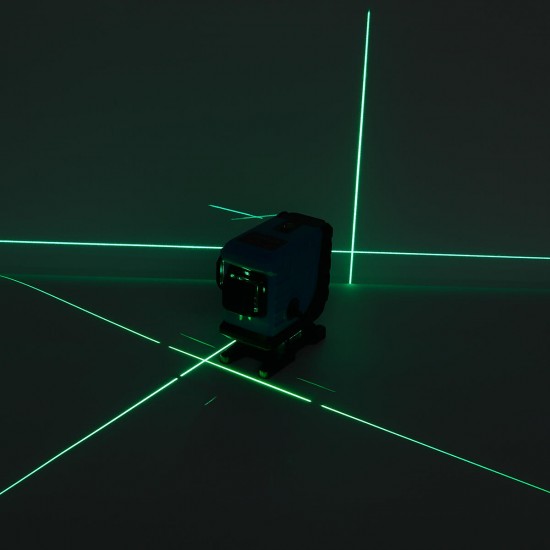 12 Lines 360° 3D Cross Lines Green Laser Level Self Leveling APP/Remote Control 12 Lines 360° 3D Cross Lines Green Laser Level Self Leveling APP/Remote Control