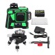 12 Lines 360° 3D Green Laser Level Self Leveling Tool Horizontal & Vertical 12 Lines 360° 3D Green Laser Level Self Leveling Tool Horizontal & Vertical