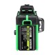 12 Lines 360° 3D Green Laser Level Self Leveling Tool Horizontal & Vertical