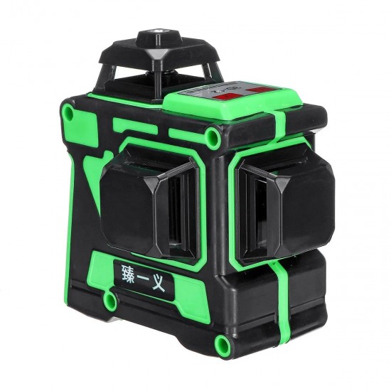 12 Lines 360° 3D Green Laser Level Self Leveling Tool Horizontal & Vertical 12 Lines 360° 3D Green Laser Level Self Leveling Tool Horizontal & Vertical