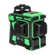 12 Lines 360° 3D Green Laser Level Self Leveling Tool Horizontal & Vertical