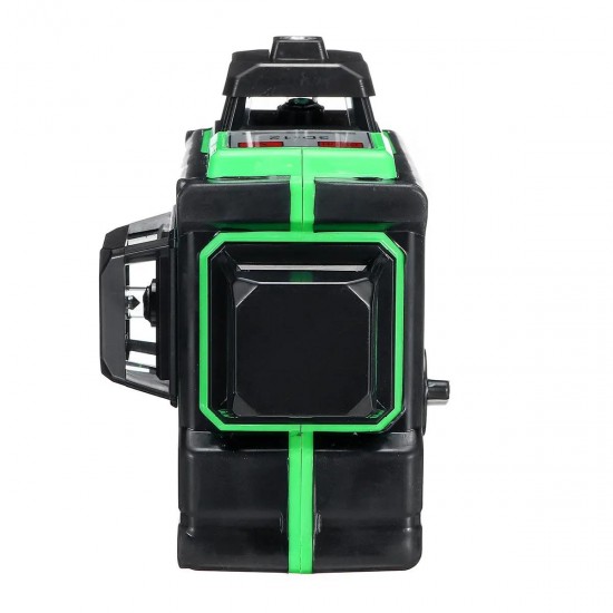12 Lines 360° 3D Green Laser Level Self Leveling Tool Horizontal & Vertical 12 Lines 360° 3D Green Laser Level Self Leveling Tool Horizontal & Vertical