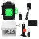 12 Lines 3D Laser Level LCD Green Self Leveling Cross Horizontal Vertical Tool