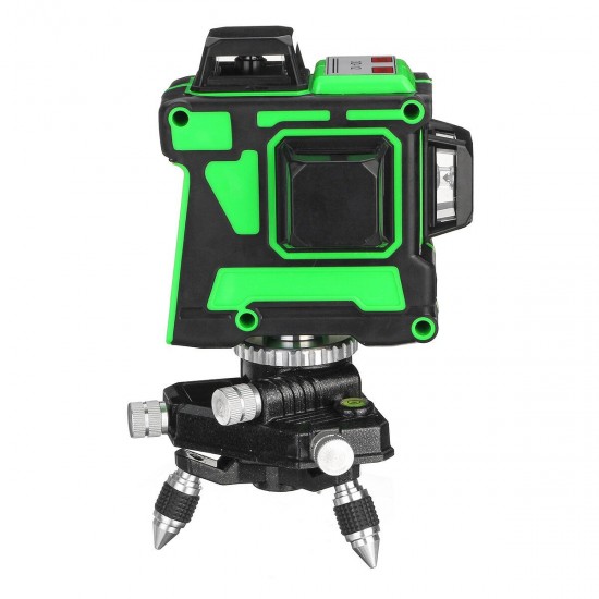12 Lines Cross Green Light 3D Laser 360° Level Self-Leveling Rotary Measure Tool Indoor and Outdoor General Use 12 Lines Cross Green Light 3D Laser 360° Level Self-Leveling Rotary Measure Tool Indoor and Outdoor General Use