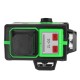 12 Lines Cross Green Light 3D Laser 360° Level Self-Leveling Rotary Measure Tool Indoor and Outdoor General Use