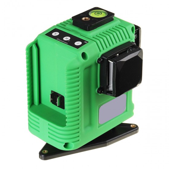 12 Lines Green/Blue Light Laser Machine Laser Level Self Leveling Cross Measure