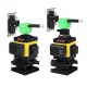 12/16 Line 4D Laser Level Green Light Digital Self Leveling 360° Rotary Measure with 6000mah Battery