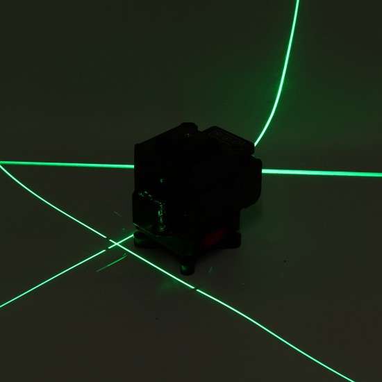 12/16 Line Green Light Laser Level Digital Self Leveling 360° Rotary Measure Tool