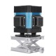 12Line 360° Green Laser Level 3D Horizontal Vertical+Remote Control+Wall Mounts 12Line 360° Green Laser Level 3D Horizontal Vertical+Remote Control+Wall Mounts