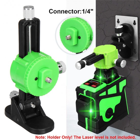 1/4'' Laser Level Bracket Universal Magnet Adsorption Suspension Holder Stand