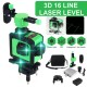 16 Line 360 Horizontal Vertical Cross 3D Green Light Laser Level Self-Leveling Measure Super Powerful Laser Beam Green 16 Line 360 Horizontal Vertical Cross 3D Green Light Laser Level Self-Leveling Measure Super Powerful Laser Beam Green