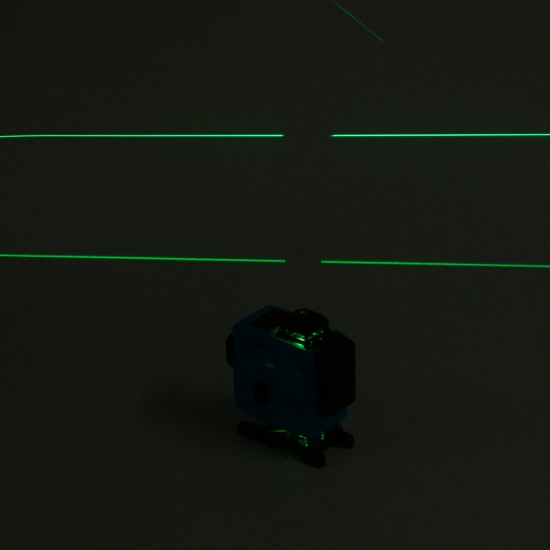 16 Line 4D Laser Level Green Light Auto Self Leveling Cross 360° Rotary Measure