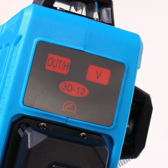 16 Line 4D Laser Level Green Light Auto Self Leveling Cross 360° Rotary Measure