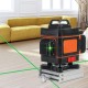 16 Line LD Laser Level Green Light 3D 360° Rotary Self Leveling Measure Tool