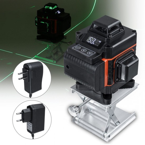 16 Lines Laser Level Powerful Green Laser Beam Line Measurement Tools 110V-240V 16 Lines Laser Level Powerful Green Laser Beam Line Measurement Tools 110V-240V