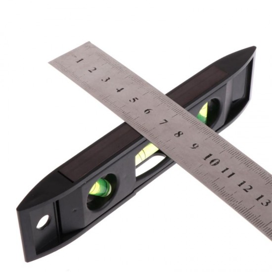 1Pc 15cm Spirit Level 3 Bubble Level Torpedo Magnetic Gradienter Level Bubble Measuring Tool 1Pc 15cm Spirit Level 3 Bubble Level Torpedo Magnetic Gradienter Level Bubble Measuring Tool