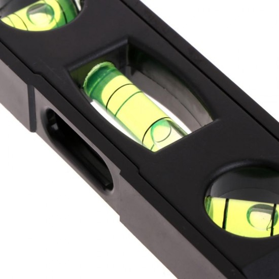 1Pc 15cm Spirit Level 3 Bubble Level Torpedo Magnetic Gradienter Level Bubble Measuring Tool