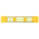 230mm Handheld Torpedo Magnetic Straight Spirit Level Ruler With 3 Bobble Vials