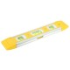 230mm Handheld Torpedo Magnetic Straight Spirit Level Ruler With 3 Bobble Vials