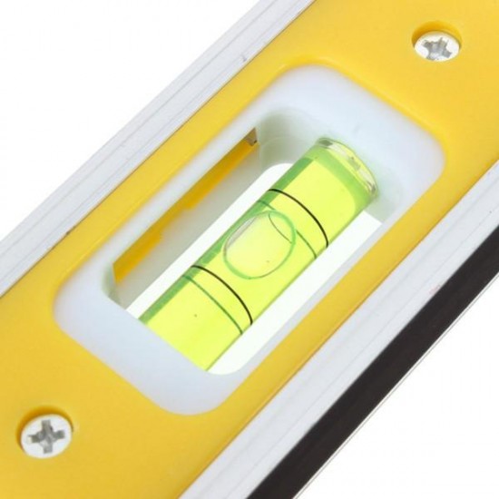 230mm Handheld Torpedo Magnetic Straight Spirit Level Ruler With 3 Bobble Vials